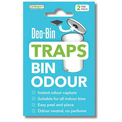 Deobin Traps Bin Odour Instant Capture Interior Absorbing Bins Easy Peel Place