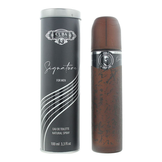 Cuba Signature For Men Eau de Toilette 100ml Mens Fragrance Spray