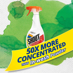 Shout Laundry Stain Remover Spray Fabric Dirt Grease Cleaner 500ml