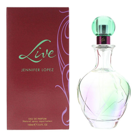 Jennifer Lopez Live Eau de Parfum 100ml Womens Fragrance Spray