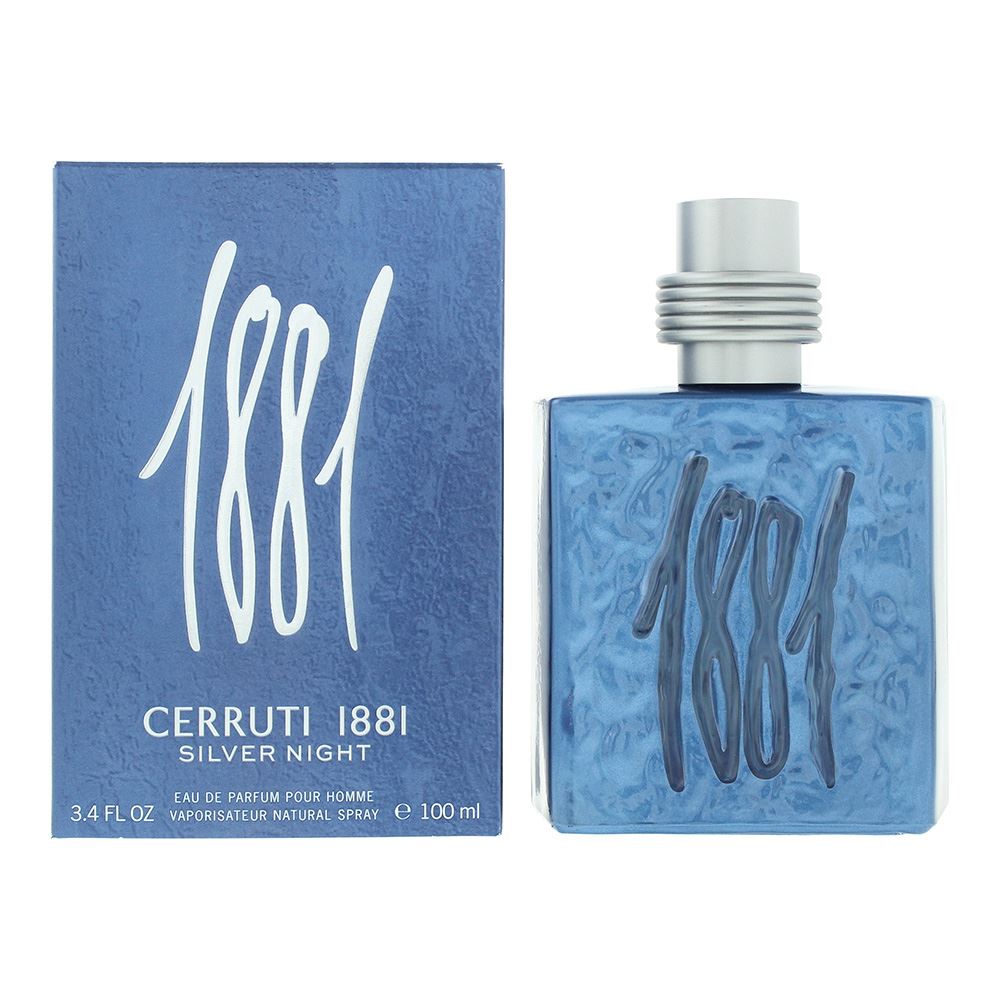 Cerruti 1881 Silver Night Eau de Parfum 100ml Mens Fragrance Spray